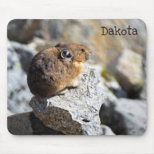 Tapis De Souris Pika Fluffy Personnalisé (Devant)