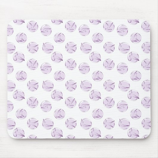 Tapis De Souris Pilates pose motif (Devant)