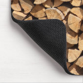 Tapis De Souris Pile De Bois (Coin)