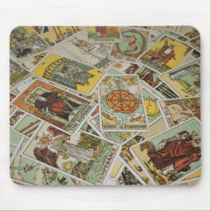 Tapis De Souris Pile de Cartes de Tarot Cool