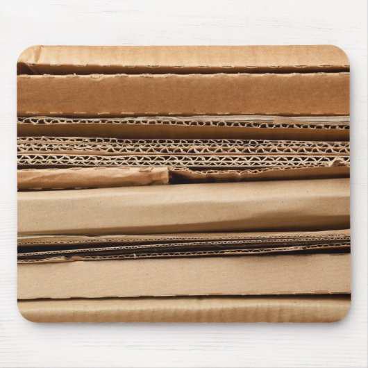 Tapis De Souris Pile de carton (Devant)