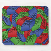 Tapis De Souris Pile des blocs constitutifs (Devant)