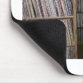 Tapis De Souris Piles de vinyles (Coin)