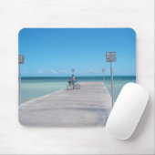 Tapis De Souris Pilier bleu vert Mousepad FL d'océan de Key West (Avec souris)