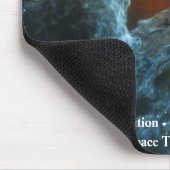 Tapis De Souris Piliers de création James Webb Télescope spatial (Coin)