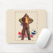 Tapis De Souris Pilote de par avion (Avec souris)
