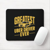 Tapis De Souris Pilote Uber Jamais Uber Conducteur Funny 1 (Avec souris)