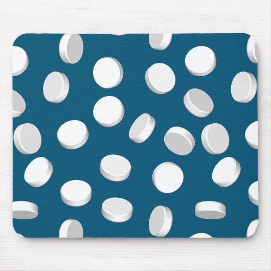 Tapis De Souris pilules bleues (Devant)
