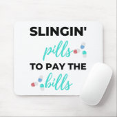 Tapis De Souris Pilules de slingin pour payer les factures 2 (Avec souris)