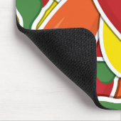 Tapis De Souris Piments de piment mélangés Funky (Coin)