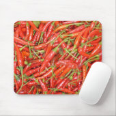 Tapis De Souris piments d'un rouge ardent (Avec souris)