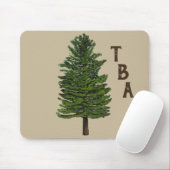 Tapis de souris Pin Tree (Avec souris)