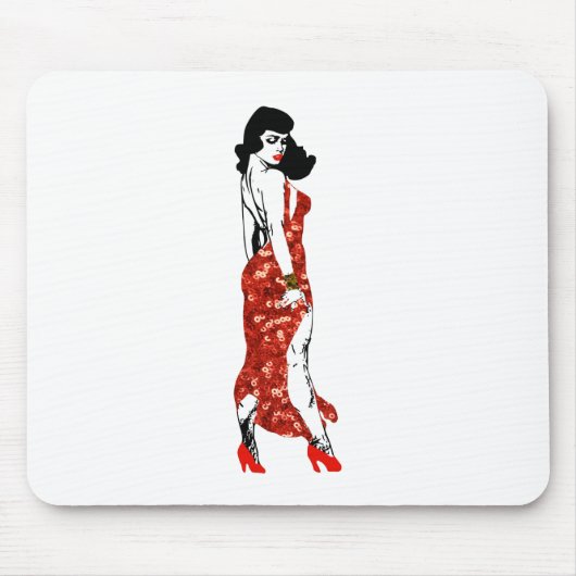 Tapis De Souris pin up (Devant)