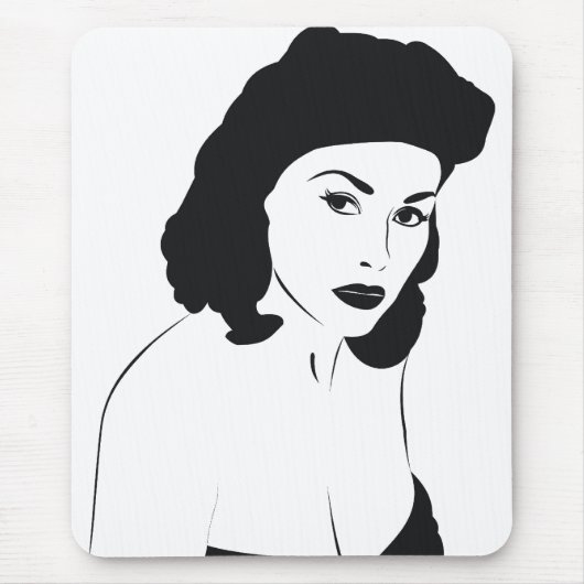 Tapis De Souris Pin Up (Devant)