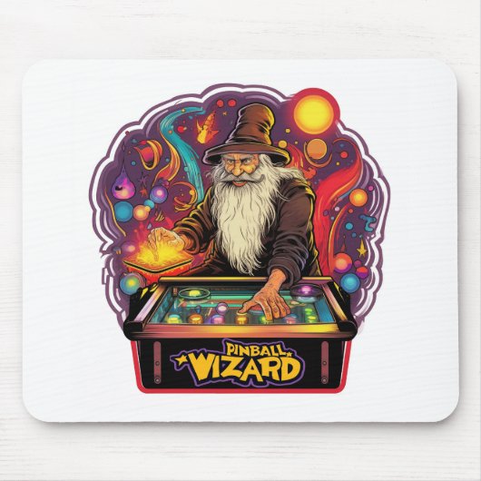 Tapis De Souris Pinball Player Non Slip Mousepad #7-5 (Devant)
