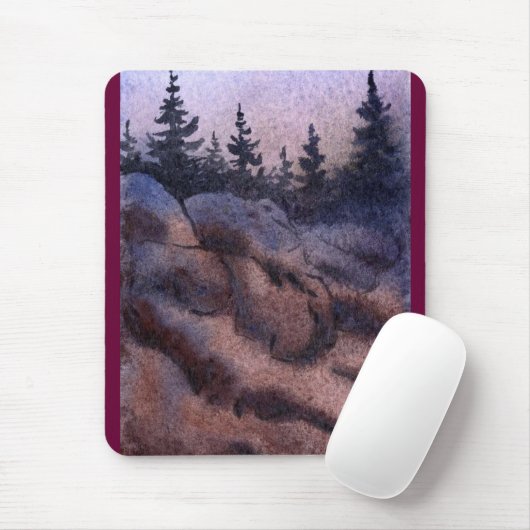 Tapis De Souris Pine Tree Mousepad (Avec souris)