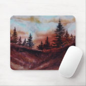 Tapis De Souris Pine Tree Mousepad (Avec souris)