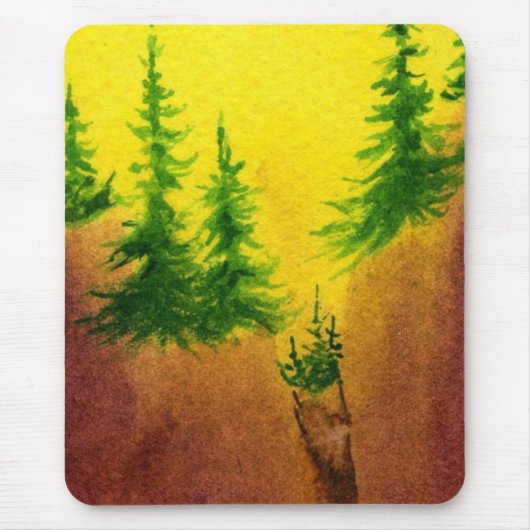Tapis De Souris Pine Tree Mousepad (Devant)