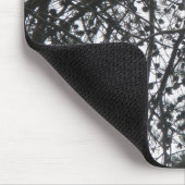 Tapis De Souris Pine Tree Silhouette Mousepad (Coin)