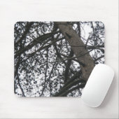 Tapis De Souris Pine Tree Silhouette Mousepad (Avec souris)