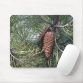 Tapis De Souris Pinecone sur le pin (Avec souris)