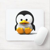 Tapis De Souris pingouin (Avec souris)