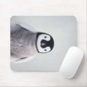 Tapis De Souris Pingouin Bébé Noir Et Blanc Cute (Avec souris)