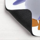 Tapis De Souris Pingouin bleu Mousepad de Plushie Toon (Coin)