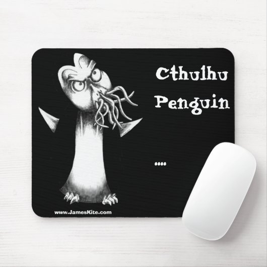 Tapis De Souris Pingouin de Cthulhu : …. (Avec souris)