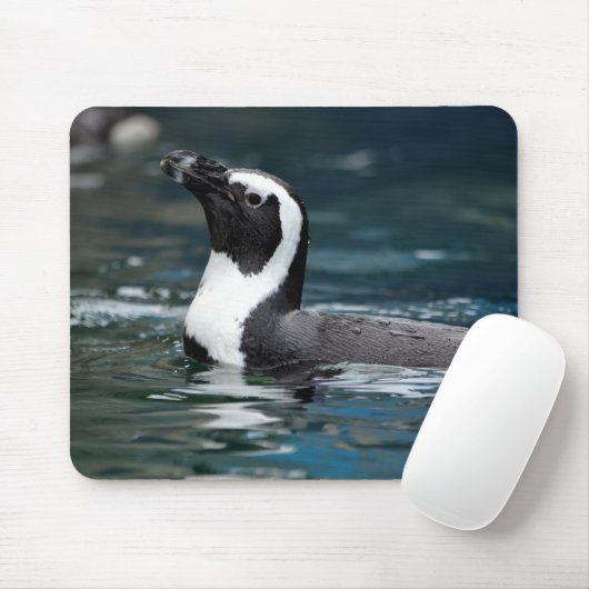 Tapis De Souris Pingouin de natation (Avec souris)