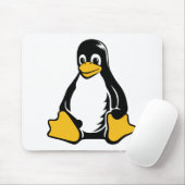 Tapis De Souris Pingouin de Tux - (Linux, Open Source, Copyleft, (Avec souris)