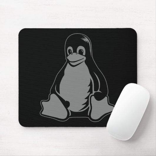 Tapis De Souris Pingouin de Tux - (Linux, Open Source, Copyleft, (Avec souris)