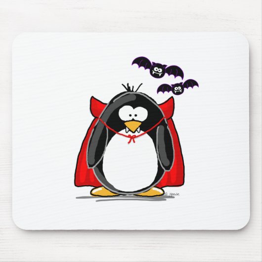Tapis De Souris Pingouin de vampire (Devant)