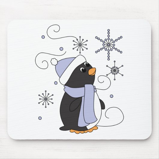 Tapis De Souris Pingouin en Awe (Devant)