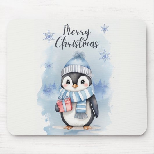 Tapis De Souris Pingouin mignon 2 (Devant)