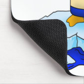 Tapis De Souris Pingouin mignon bébé (Coin)