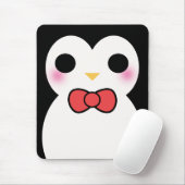 Tapis De Souris Pingouin noir de smoking (Avec souris)