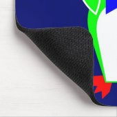 Tapis De Souris Pingouin - Vert (Coin)