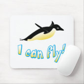Tapis De Souris Pingouin volant (Avec souris)