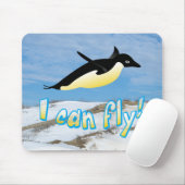 Tapis De Souris Pingouin volant (Avec souris)