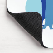 Tapis De Souris Pingouins bleus (Coin)