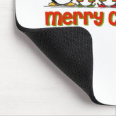 Tapis De Souris Pingouins de Joyeux Noël (Coin)