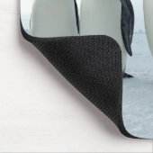 Tapis De Souris Pingouins d'empereur alignés (Coin)
