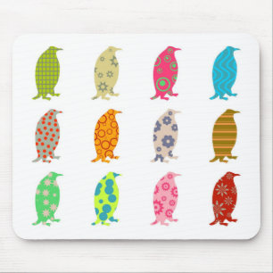 Tapis De Souris Pingouins modelés