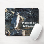 Tapis De Souris Pinguino De Galapagos (Avec souris)