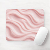 Tapis De Souris Pink Cream Abstract Pattern (Avec souris)