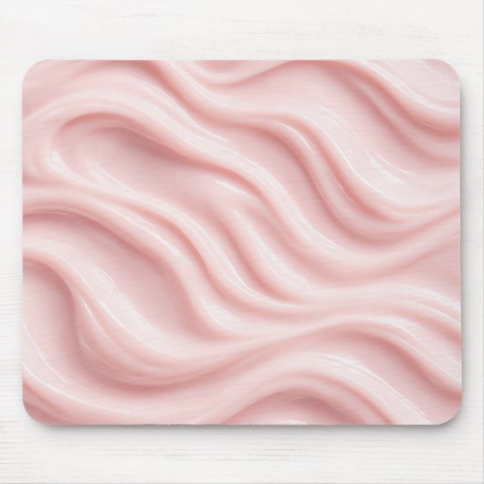 Tapis De Souris Pink Cream Abstract Pattern (Devant)
