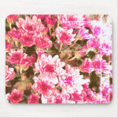 Tapis De Souris Pink Floral Bloom Pattern – Soft Botanical Design (Devant)