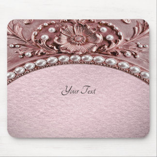 Tapis De Souris Pink Flower Mousepad