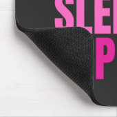 Tapis De Souris Pink HUSTLE.EAT.SLEEP. RECOMMENCER. Tapis de souri (Coin)
